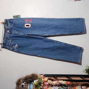 WILD FABLE High Rise Dad Jean Patches 4/27